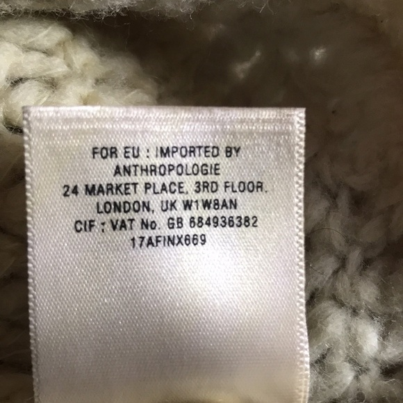 Anthropologie Far Away From Close Altiplano Tunic Sweater - Picture 6 of 6